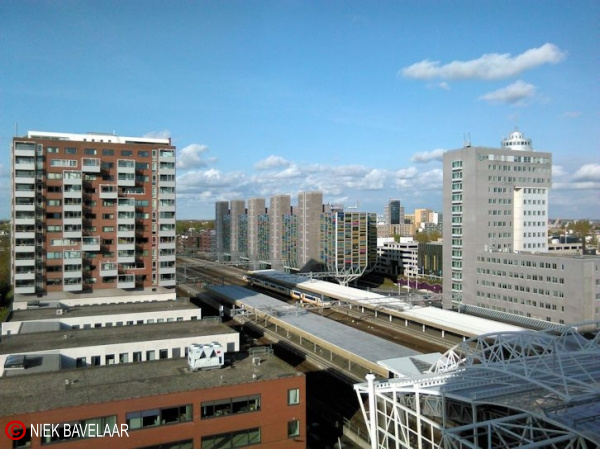 Panorama zicht op SVB-Achmea gebouw-B