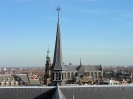 Panorama vanaf dak Pieterskerk