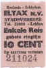 Eltax buskaartje - 2