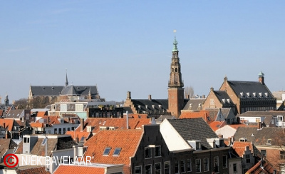 Panorama vanaf de Hooglandse Kerk